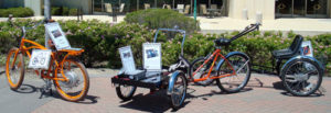 bikes in a row