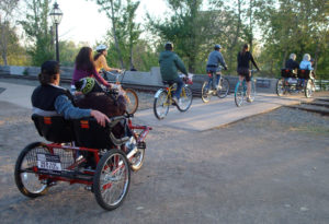 group of bike riders